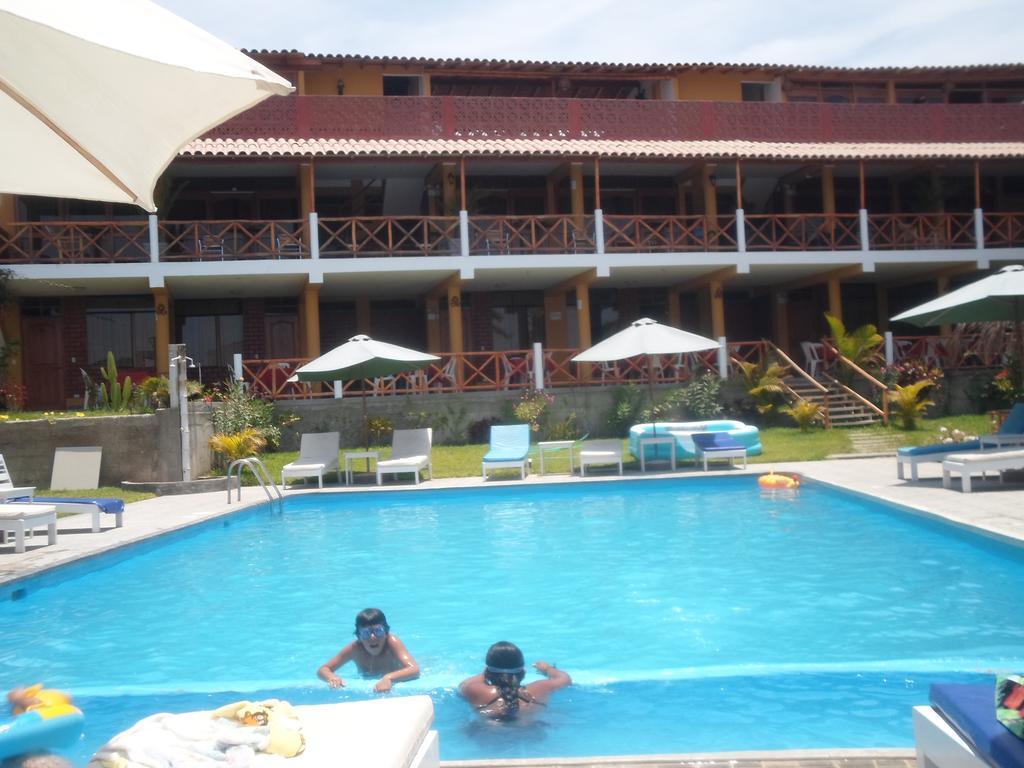 Paracas Sunset Hotel Bagian luar foto