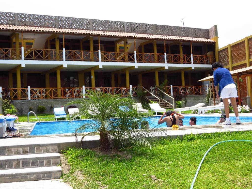 Paracas Sunset Hotel Bagian luar foto