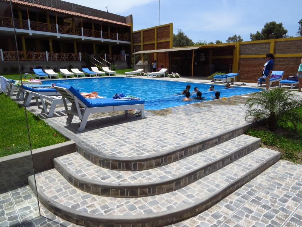 Paracas Sunset Hotel Bagian luar foto