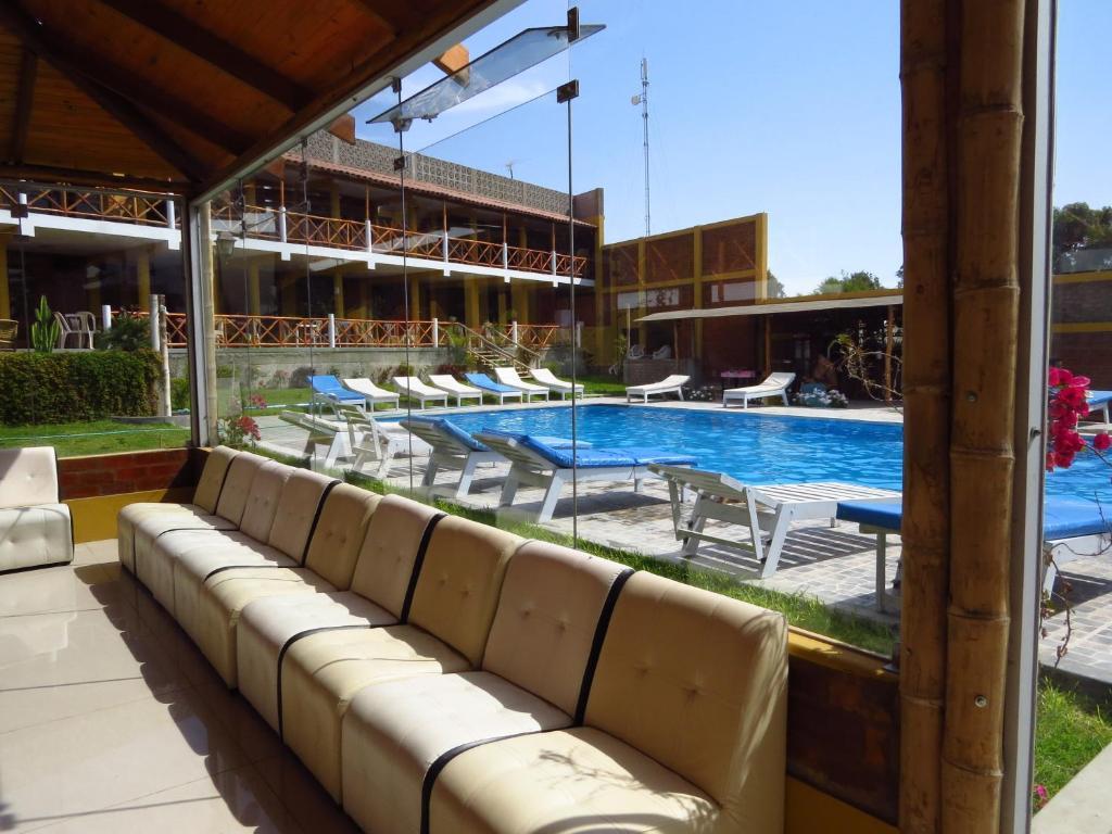 Paracas Sunset Hotel Bagian luar foto